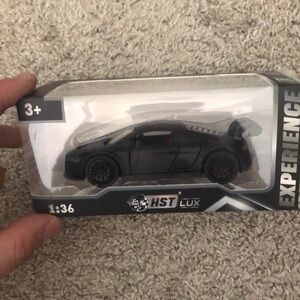 Black Die-Cast Sports Car 1:36 Model